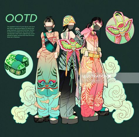 Japan Clothing, Vietnamese Ao Dai, Male Character, 캐릭터 드로잉, 인물 드로잉, Fashion Art Illustration, Fashion Design Drawings, Fashion Design Sketches, 영감을 주는 캐릭터