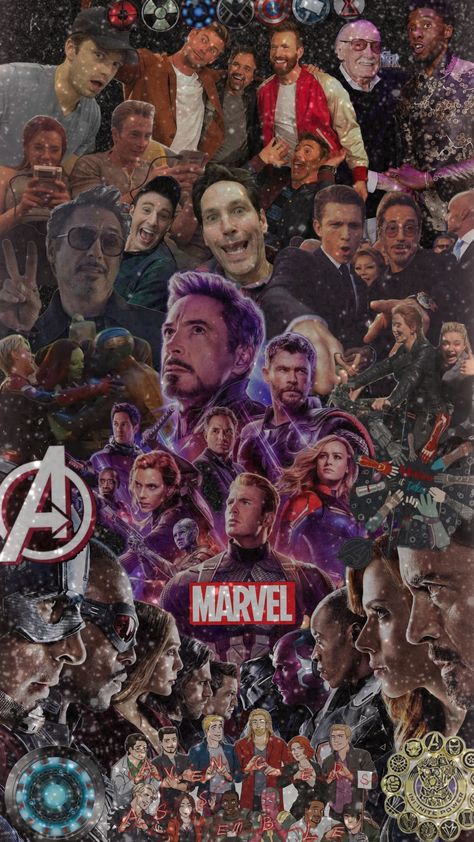 #avengers #avengersassemble #marvelstudios #mcu #films #actors #collage #fyp Aesthetic Marvel Wallpaper Iphone, Marvel Collage Wallpaper, Avengers Wallpaper Iphone, Avenger Wallpapers, Marvel Avengers Wallpaper, Avengers Lockscreen, Mcu Wallpaper, Marvel Collage, Stark Aesthetic