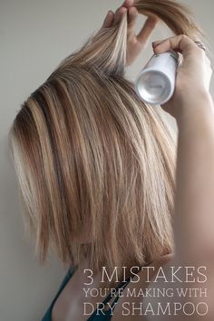 3 mistakes you're making with dry shampoo Best Dry Shampoo For Fine Hair, Second Day Hairstyles Fine Hair, How To Use Dry Shampoo, Shampoo Tips, Day 3 Hair, Second Day Hair, Thin Hairstyles, Best Dry Shampoo, Romance Tips