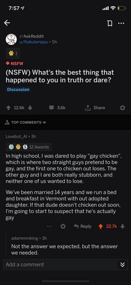 Best 'truth or dare' story Truth And Dare, Truth Or Dare, Out Of Your Mind, Cute Stories, Tumblr Funny, Funny Posts, You Happy, Dankest Memes, Funny Stuff