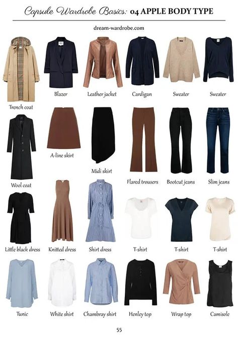 A Comprehensive Guide to the Apple Body Shape Summer Outfit Apple Shape, Outfit Ideas For Apple Body Shape, Capsule Wardrobe Apple Body Shape, Apple Shape Capsule Wardrobe, Styling Apple Body Shape, Apple Shape Body Outfits, How To Dress Apple Shape Plus Size, Dressing For Apple Body Type, Pear Shape Body Outfits