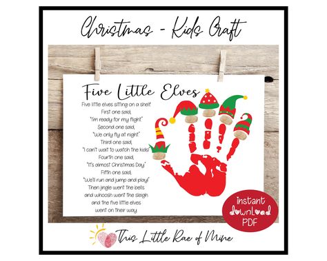 Handprint Poem, Winter Poems, Elves Christmas, Elf Shelf, Elf Face, Document Frame, Christmas Poems, School Activity, Computer Paper