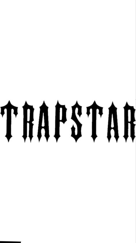 #trapstar Trapstar Letters, Trapstar Tattoo Ideas, Trapstar Wallpaper Iphone, Trapstar Logo Wallpapers, Trapstar Font, Trapstar Tattoo, Hustler Tattoo, Trapstar Logo, Ink Tattoo Ideas