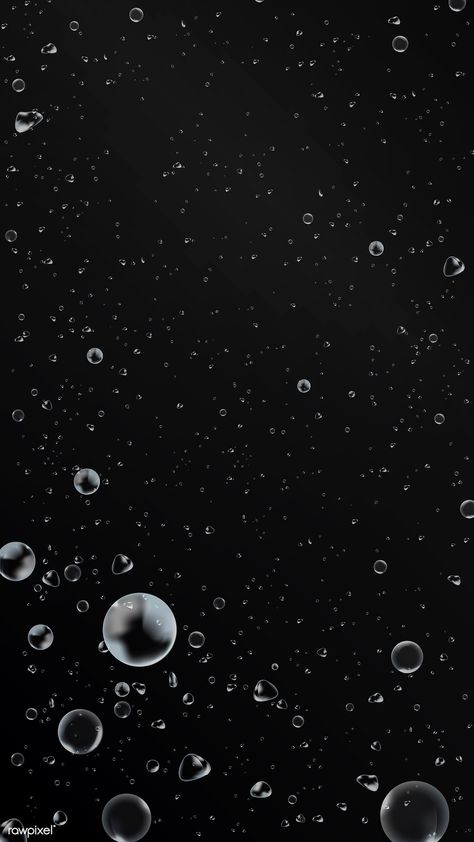 Air bubbles in water background vector | free image by rawpixel.com / Niwat Rain Iphone Wallpaper, Bubbles In Water, Iphone Wallpaper Dark, Thumbnails Youtube Background, About Rain, Editing Resources, Water Icon, Background Dark, Photoshop Resources