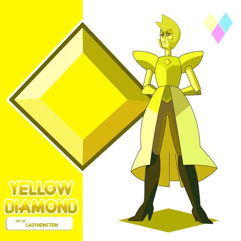 Yellow Diamond by LadyHeinstein The Great Diamond Authority, Great Diamond Authority, Miraculous Ladybug Toys, Steven Universe Cosplay, Amethyst Steven Universe, Diamond Authority, Rebecca Sugar, Steven Universe Pictures, Hand Shadows