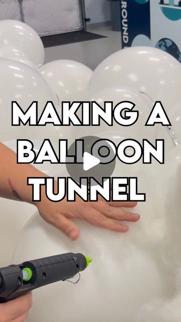 Poppin Parties on Instagram: "☁️We love putting together unique installations. Creating this Cloud Balloon Tunnel takes time.   ☁️All the hard work paid off when we saw the final product - a dreamy and whimsical tunnel that had everyone in awe.   It was challenging but we made it happen!  #ballooncloudtunnel #eventdecor  #houstonballoons #eventplanner #partyplanner #houstoneventplanner #houstonevents #partyideas  #balloonshouston  #houstonparty #eventstyling #eventstylist #eventdesign  #luxuryevents #decorideas #balloondecor #cloudballoon #cloudtunnel #balloons" Balloon Arch Tunnel, Tornado Balloons, Balloon Tunnel Diy, Balloon Tunnel Entrance, Balloon Tunnel, Balloons Galore, Twisting Balloons, Balloon Clouds, Balloon Installation