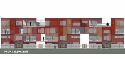 Low Rise High Density Housing | Alina Kurchenko | Archinect Low Rise High Density Housing, High Density Housing, Architecture Rendering, Low Budget, Density, Low Rise, High Rise, Apartment, Architecture