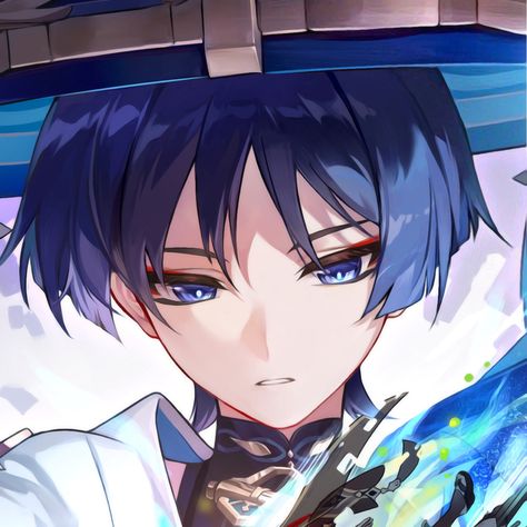 Scaramouche Wanderer Genshin Impact Icon Scaramouche Genshin, Wanderer Scaramouche, Genshin Impact Icon, Wanderer Art, Dearly Beloved, Angel Aesthetic, Anime Character Drawing, Big Love, I'm A Simp