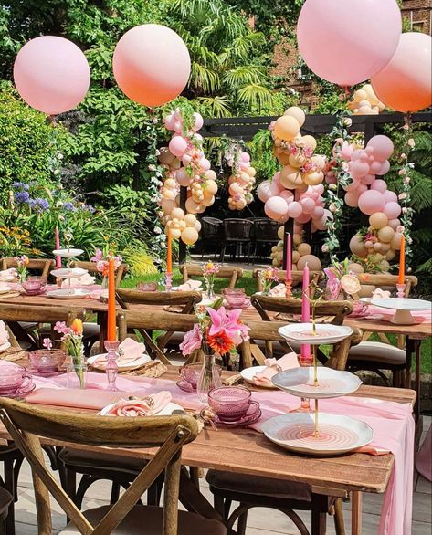 Hen Partg Inspo Party Table Decorations, Hen Do, Hen Party, Party Table, Afternoon Tea, Hen, Tea Party, Dream Wedding, Table Decorations