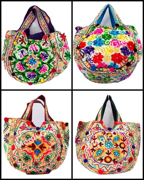 Designer floral design aari work jhola bags  Retail : https://www.craftnfashion.com Whatsapp : 9375519381 E-mail : craftnjewelery@gmail.com Embroidered Handbag, Handmade Clutch, Vintage Traditional, Mirror Work, Traditional Jewelry, Bag Vintage, Ethnic Jewelry, Hand Bags, Vintage Lace