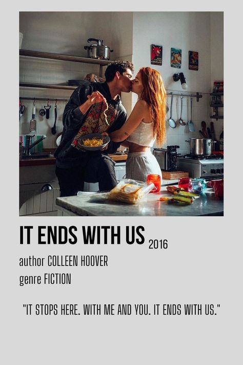 it ends with us Lily Atlas Colleen Hoover minimalistic polaroid poster Movies To Watch Teenagers, Something Funny, This Is Us Movie, Colleen Hoover Books, New Movies To Watch, Romantic Book Quotes, Romance Books Quotes, Girly Movies, Most Paused Movie Scenes