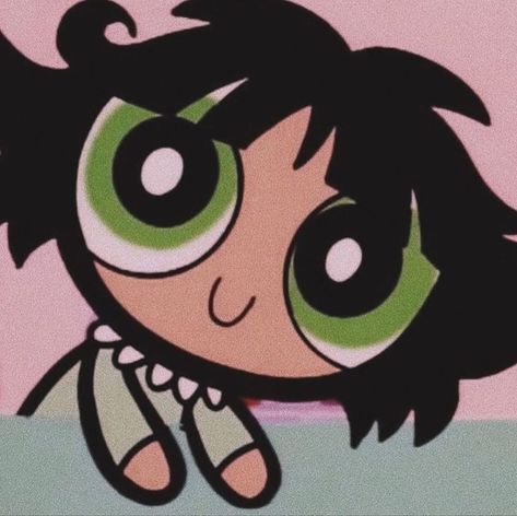 Buttercup Powerpuff Pfp, Powerpuff Girls Aesthetic Buttercup, Black Cartoon Characters Pfp, Ppg Pfp, Buttercup Pfp, Powerpuff Buttercup, Buttercup Powerpuff Girl, Powerpuff Girl, Cartoon Profile Pictures