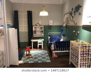 10 Aug 2019; Nonthaburi Thailand: Ikea Bedroom Showroom at IKEA Store and Warehouse Bangyai Thailand. Kids Room Ikea, Bedroom Showroom, Nonthaburi Thailand, Ikea Showroom, Ikea Kids Room, Ikea Bedroom, Ikea Store, Kids Interior Room, Room Interior