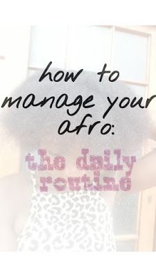 How to manage your afro: the daily routine Perfect Lifestyle, Increase Blog Traffic, Healthy Natural Hair, Natural Hair Journey, Night Routine, Hair Journey, Support Group, Blog Traffic, Find Beauty