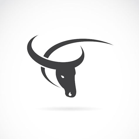 Toro Vector, Bull Artwork, Bull Skull Tattoos, Bison Logo, Bulls Wallpaper, Buffalo Logo, Cow Illustration, Cow Drawing, Taurus Tattoos