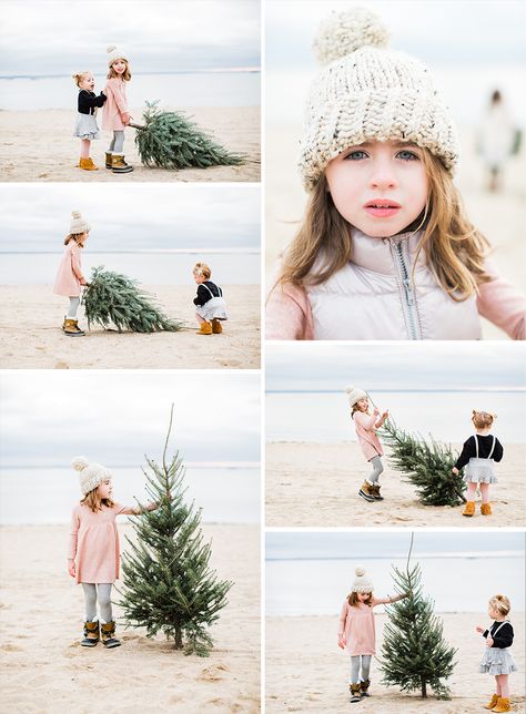 Beach Christmas Card Photo, Beach Christmas Pictures, Christmas Beach Photos, Christmas Photoshoot Family, Christmas Photoshoot Kids, Christmas Mini Shoot, Beach Christmas Card, Christmas Card Photos, Christmas Family Photoshoot