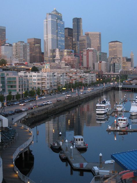 Seattle Waterfront, Evergreen State, Emerald City, Seattle Washington, City Skyline, Washington State, Cairo, Pacific Northwest, Travel Usa