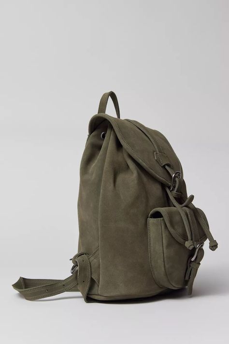 UO Indie Suede Backpack | Urban Outfitters Canada Indie Backpack, Suede Backpack, Oversized Silhouette, Everyday Carry, Soft Suede, Suede Leather, Snap Closure, Front Pocket, Zip Pockets