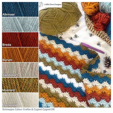 Stylecraft Autumn Colours, Crochet Afghan Colors Combinations, Wool Colour Combinations, Crochet Blanket Color Schemes Colour Combinations, Crochet Colour Combinations, Crochet Color Palette, Crochet Color Combinations, Yarn Color Palette, Crochet Blanket Colors