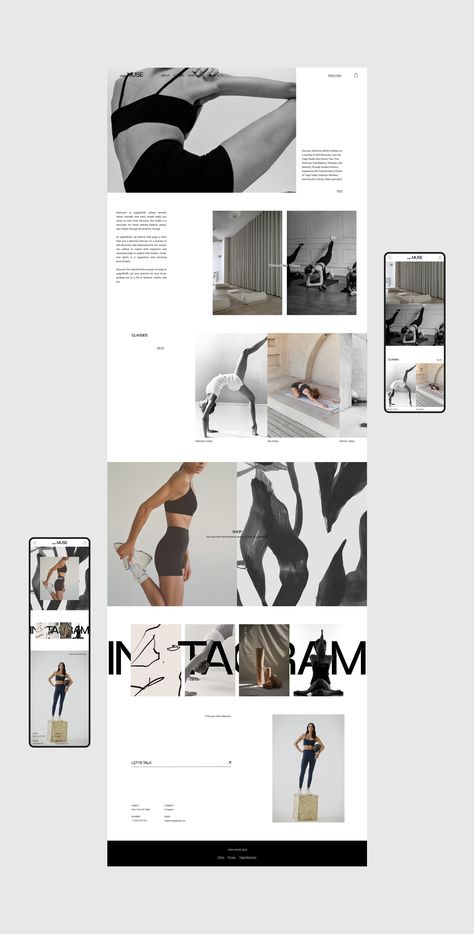 Yoga Studio Marketing, Yoga Website Inspiration, Pilates Studio Website, Yoga Studio Website Design, Pilates Website Design, Hero Image Web Design, Creative Studio Website, Yoga Studio Branding, Yoga Instagram Feed