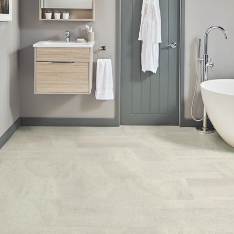 Vinyl Flooring That Looks Like Tile, Karndean Knight Tile, Shaw Carpet Tile, Vinyl Flooring Bathroom, Bathroom Vinyl, Slate Flooring, Wood Look Tile, Vinyl Tiles, Neutral Design