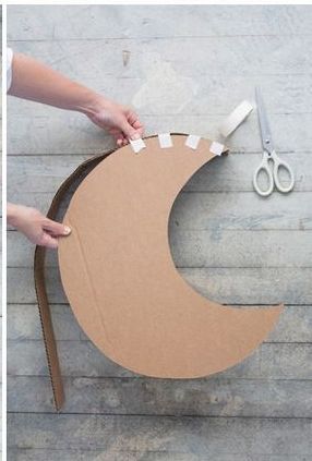 Create moons out of cardboard to paint Card Crafts Diy, Eid Decoration Ideas, Cardboard Decor, Make Greeting Cards, How To Make Greetings, Eid Card, Eid Mubarak Card, Ramadan Kareem Decoration, Fashion Drawing Tutorial