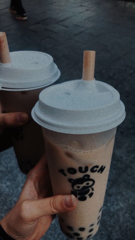 Caramel boba milk tea from Touch Boba Milk Tea, Boba Milk, Milk Tea, Caramel, Milk, Tea