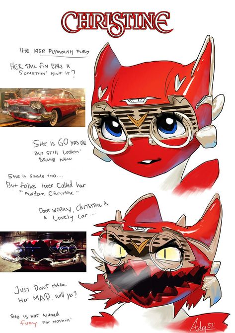 Christine Car, Christine 1983, Cute Drawlings, Cartoon World, Transformers Artwork, Pony Drawing, Transformers Art, Cartoon Crossovers, Robot Art