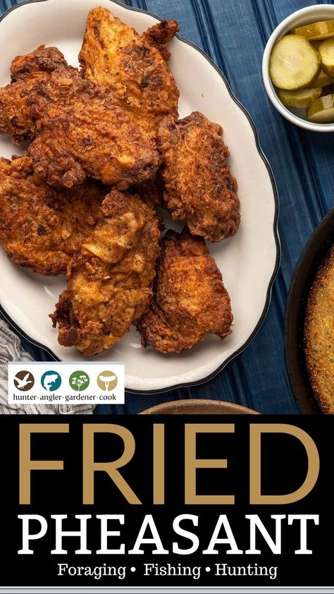 How To Cook Pheasant Recipes, Game Bird Recipes, Fried Duck Recipes, Fried Pheasant Recipes, Pheasant Nuggets, Smoked Pheasant Recipes, Pheasant Recipes Baked, Pheasant Breast Recipes, Partridge Recipes