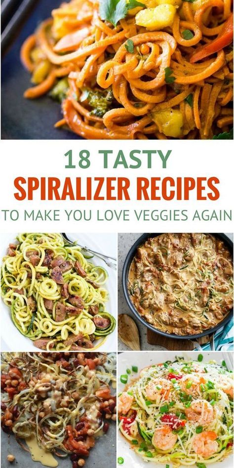 Cooking Zoodles, Veggie Noodles Recipes, Zoodle Recipes, Spiralizer Recipes, Veggie Noodles, Recipes To Make, Zucchini Recipes, Veggie Dishes, Veggie Recipes