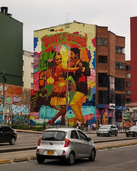 Pal' sabor la salsa 💃🏻 #graffiti #streetart #streetphotography #bogota #colombia Cute Cows, Latin America, True Colors, Street Photography, Street Art, Mood Board, Graffiti, Target, Collage