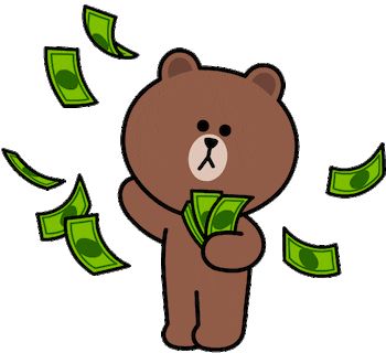 BROWN Money GIF - BROWN Money - Discover & Share GIFs Money Animation, Emoji Gifts, Cony Brown, Money Stickers, Money Cat, Funny Emoji Faces, Diy Journal Books, Funny Iphone Wallpaper, Friends Gif