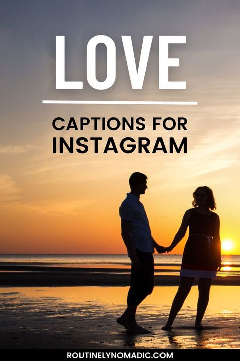 Couple at sunset with love captions for Instagram Two Word Captions, Couple Captions For Instagram, Caption For Him, Relationship Captions, Couple Captions, Couple Instagram Captions, Sweet Captions, Short Love Quotes For Him, Couple Instagram