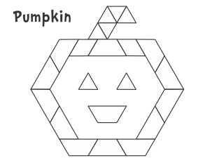 Fall & Halloween Pattern Block Templates - Jessica's Corner of Cyberspace Fall Tangram Printable Free, Halloween Pattern Block Mats Free, Halloween Tangrams Free, Fall Pattern Block Mats Free, Halloween Tangrams, Halloween Pattern Block Mats, Pattern Block Templates Free Printable, Tangram Printable, Pattern Block Printables