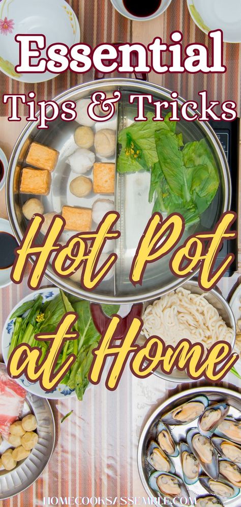 Hot Pot at Home Asian Hot Pot Recipe, Hot Pot At Home, Beef Stew Meat Recipes, Hot Pot Recipe, Cooking Chinese Food, Beef Tips And Gravy, Crockpot Recipes Beef Stew, Pot Noodle, Cantonese Food