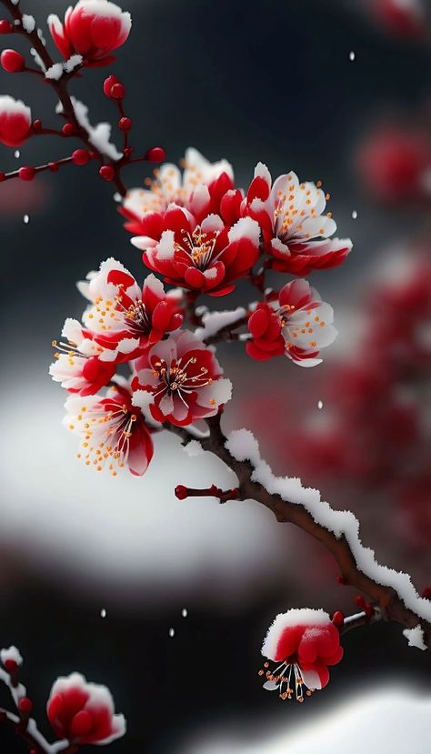 Plum Blossom Wallpaper, Sakura Trees, Holiday Iphone Wallpaper, Blossom Wallpaper, Chinese Flower, Iphone Dynamic Wallpaper, Flowers Wallpapers, Sakura Tree, Lovely Flowers Wallpaper