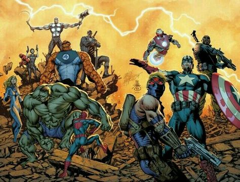 . Ultimate Avengers, Secret Avengers, Mister Fantastic, Ultimate Marvel, Avengers 1, Avengers Art, Nick Fury, Bruce Banner, Marvel Comics Art