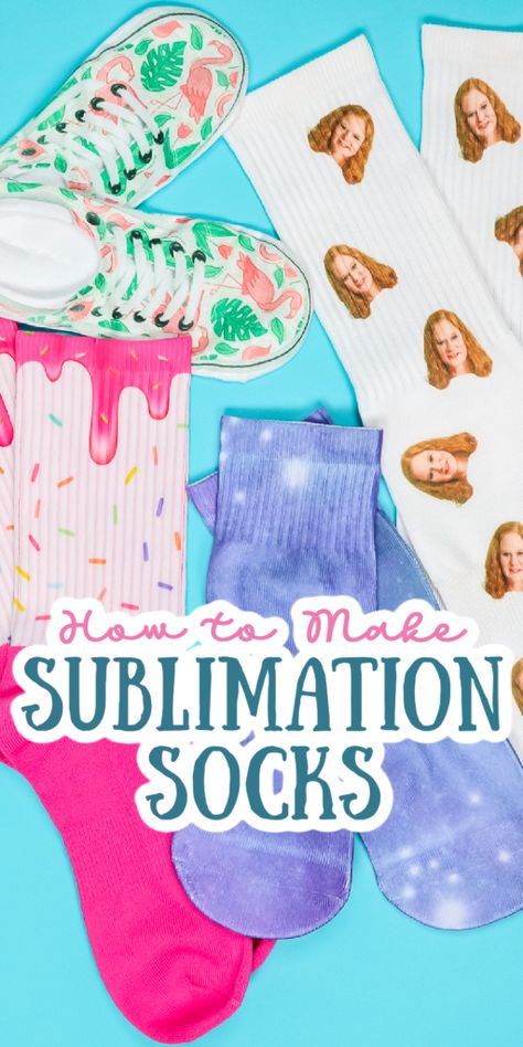 Sublimation Socks Template, Sublimation Sock Ideas, Sock Sublimation, How To Make Socks, Sublimated Socks, Sublimation Socks, Cute Converse, Sublimation Ideas Projects Inspiration, Handmade Socks