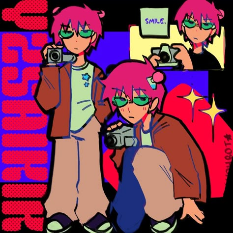 Saiki K Art, Dark Reunion, Saki K, Kusuo Saiki, K Art, Disastrous Life Of Saiki K, Saiki Kusuo, Saiki K, Wow Art