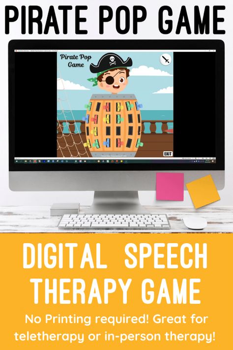 Online Speech Therapy, Online Speech Therapy Games, Interactive Speech Therapy Activities, Virtual Speech Therapy Activities, Pirate Speech Therapy Activities, Speech Teletherapy Activities, Speech Therapy Teletherapy Activities, Online Speech Therapy Activities, Virtual Speech Therapy Ideas