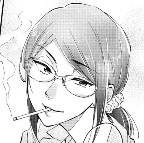 Wotakoi Love Is Hard For Otaku, Seshomaru Y Rin, Gothic Anime, Anime Monochrome, Shoujo Manga, Anime Canvas, Manga Covers, Anime Profile, Dark Anime