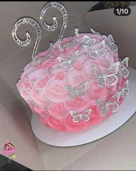 Pink 15 Birthday Cake, Cakes 22 Birthday, 22 Birthday Ideas Outfit, Cute 22nd Birthday Cakes, Adult Cakes For Women Birthdays, Queen Birthday Cake Crowns, 22 Birthday Cake For Her, Pink 20th Birthday Cake, Ideas For 22nd Birthday