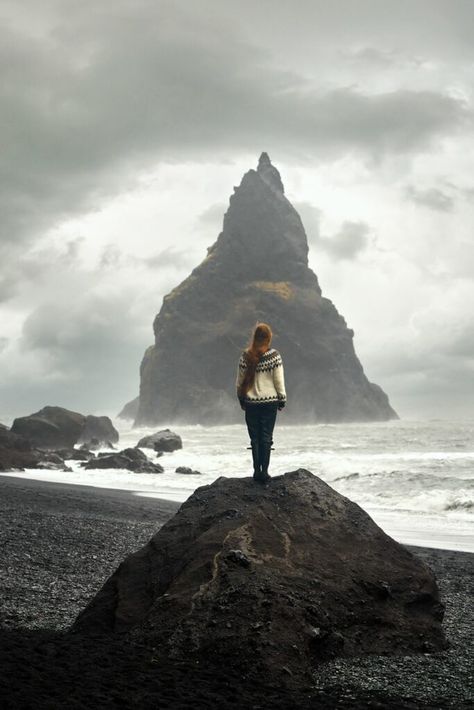 Tips for Reynisfjara Black Sand Beach: Iceland's Basalt Beach - Iceland Trippers Iceland Photography Landscapes, Reynisfjara Beach, Iceland Resorts, Iceland Pictures, Iceland Hiking, Iceland Vacation, Beach Suite, Iceland Photos, Iceland Photography