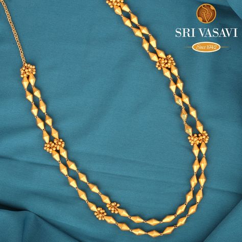 Siren Necklace, Indian Gold Necklace Designs, Unique Gold Jewelry Designs, Mala Jewelry, Traditional Attires, Gold Necklace Indian, Pearl Jewelry Design, Online Gold Jewellery, Gold Jewelry Simple Necklace