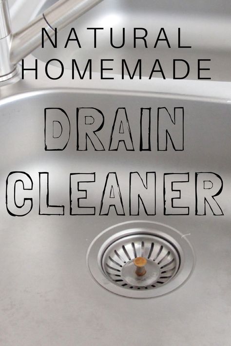 Clean Drains Naturally, Homemade Draino, Fruit Fly Repellent, Diy Drain Cleaner, Natural Drain Cleaner, Homemade Drain Cleaner, Drain Unclogger, Unclog Drain, Drain Cleaners