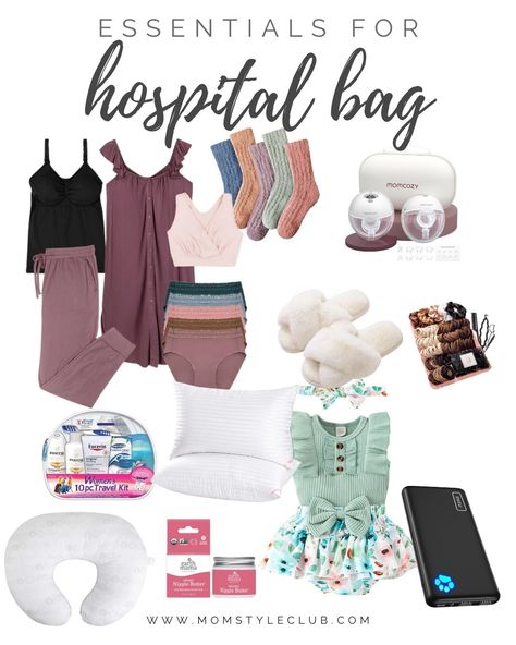 Hospital Bag For Mom, Post Natal Care, Hospital Bag For Mom To Be, Baby Staff, Hospital Bag Essentials, Hospital Bag Checklist, Baby Checklist, Mom Bags, Baby Prep