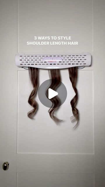 Chlöe Swift ~ Pro Hair Tips & Tutorials on Instagram: "3 ways to style shoulder length hair 🫶🏼 
hot brush, flat iron or curling iron - which style do you like? 

#hairstyles #hairideas #mediumhair #chloeswiftstylist" Style Shoulder Length Hair, Hot Brush, Rotating Curling Iron, Pro Hair, Curling Iron, Shoulder Length Hair, Hair Tips, Flat Iron, Length Hair