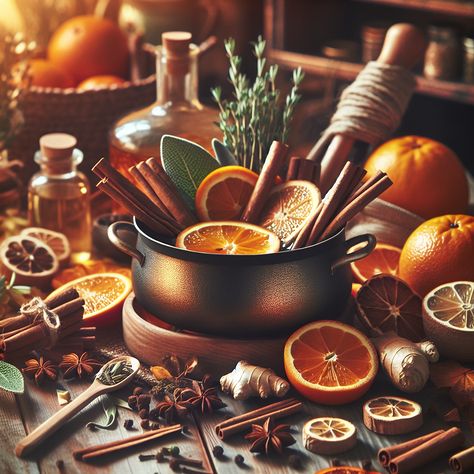 Cozy Autumn Simmer Pot Recipes: Creating A Warm and Comforting Environment Witchy Simmer Pots, Samhain Simmer Pot Recipes, Samhain Simmer Pot, Simmer Pot Recipes Witchcraft, Simmering Potpourri Recipes, Autumn Simmer Pot, Simmer Pot Recipes, Simmering Potpourri, Potpourri Recipes