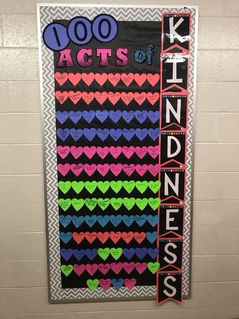 Each student came up with 4-5 acts of kindness to put up on the board. Kindness Corner. Kindness in the classroom. Kindness Bulletin board. Kindness Is Cool Bulletin Board, Sprinkle Kindness Like Confetti Bulletin Board, Kindness Classroom Door, Acts Of Kindness Bulletin Board, Office Board Ideas, Kindness Bulletin Board Ideas, Classroom Kindness, Cool Bulletin Boards, Kindness In The Classroom