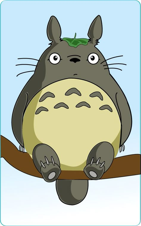 How to Draw Totoro: 14 Steps (with Pictures) - wikiHow Draw Totoro, Totoro Movie, Totoro Drawing, Totoro Characters, Totoro Art, Cowboy Bebop Anime, Personajes Studio Ghibli, Ghibli Tattoo, Ghibli Artwork